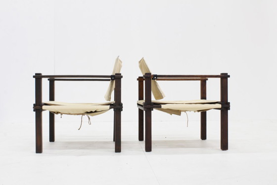 Image 1 of Set Mid-Century fauteuils Gerd Lange voor Bofinger, Duitsland, jaren 60 Set van 2 