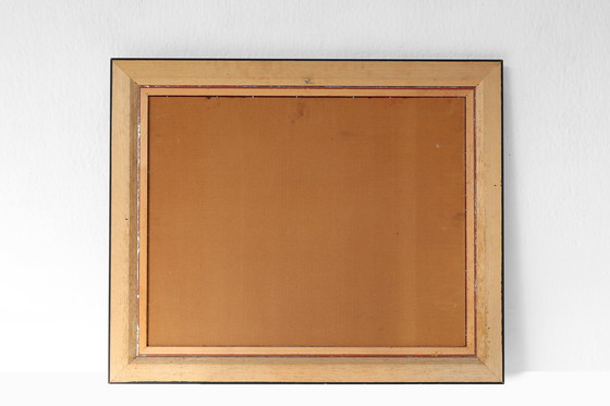 Image 1 of Large Signed Painting of a Hay Landscape from the Belgian Painter Frank Bogaert, ca. 1970