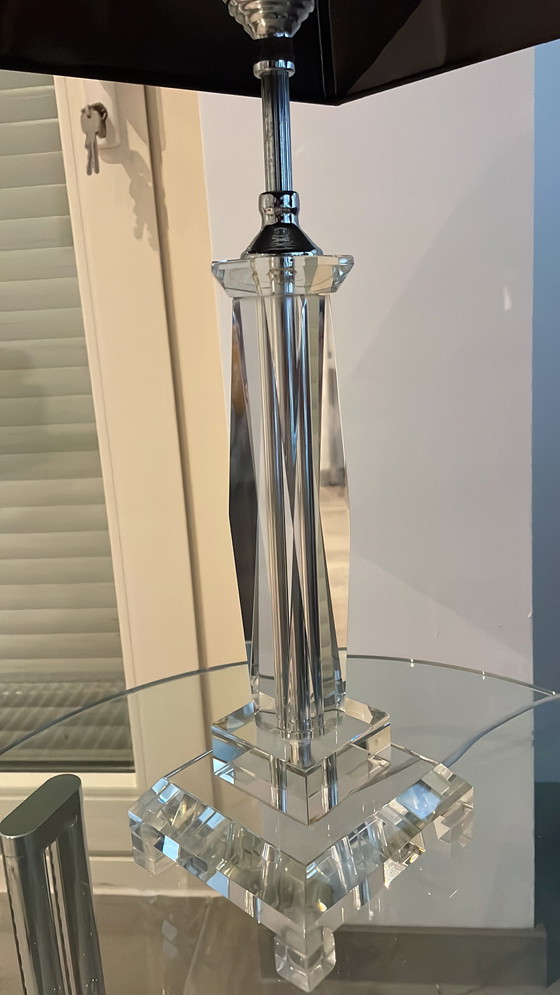 Image 1 of Zware glazen tafellampen