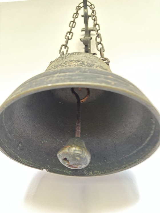Image 1 of Antica campana in bronzo – Italia, 1870