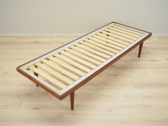 Image 1 of Cama de día de teca, diseño danés, años 70, producción: Dinamarca