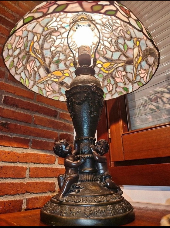 Tiffany Lamp Magnolia Model – Table lamps, Crystal (photo 9 of 13)