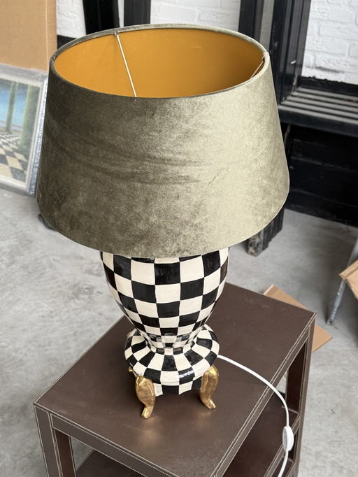 2 unique, handmade "Max Verstappen" lamps.