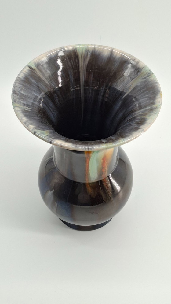Image 1 of Glazed ceramic vase