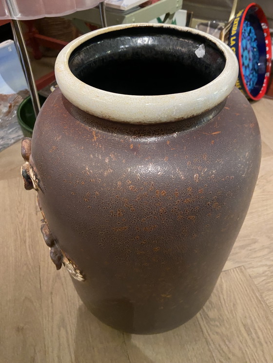 Image 1 of Prachtige grote gemerkte vintage vaas