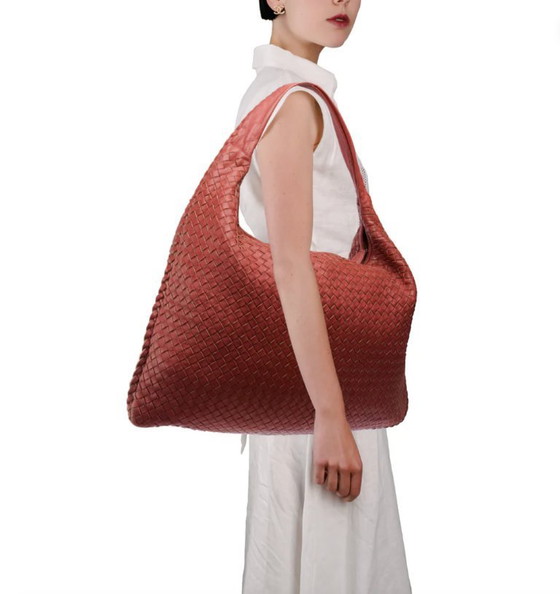 Image 1 of Sac Campana BOTTEGA VENETA en cuir rose - 103627