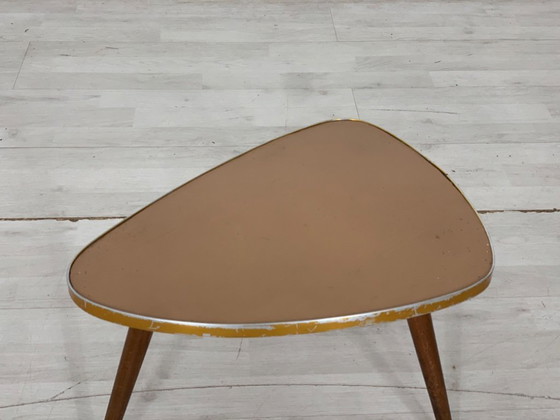 Image 1 of Mid Century Table haricot Table de fleur Table d'appoint Vintage