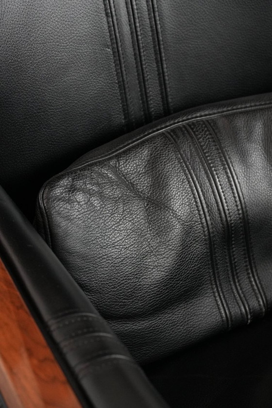 Image 1 of Sillón de diseño Art Déco negro de Schuitema de la serie Decoforma