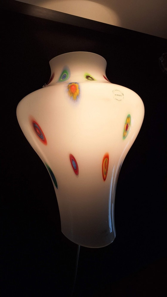 Lampe en verre de Murano – Appliques murales, Metal, Murano Glass (photo 3 of 5)
