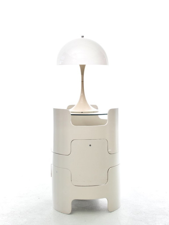 Image 1 of Ensemble de 2 tabourets et 1 table basse de Gerd Lange pour "Die Gute Form"