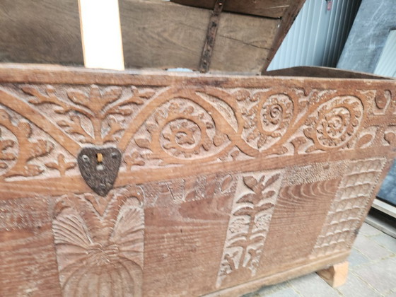 Cassapanca del 1797 – Armadi contenitori, Metallo, Legno (photo 2 of 8)