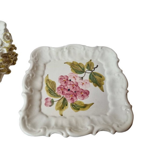 Image 1 of Assiettes à gâteaux italiennes vintage