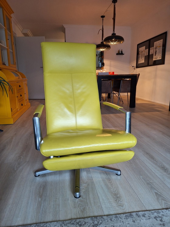 2 Sillones reclinables de cuero ajustables – Topform, Leather (photo 3 of 7)