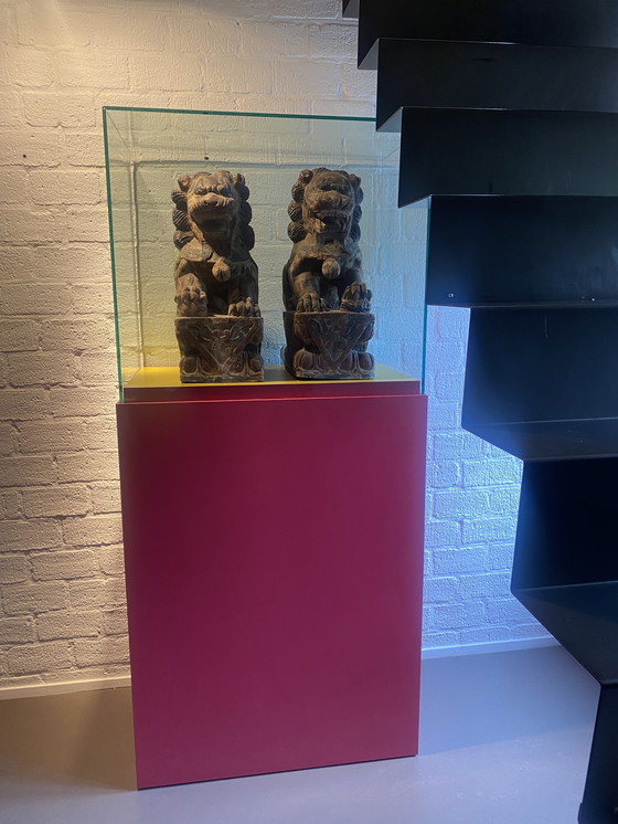 Image 1 of Custom made very solid display case