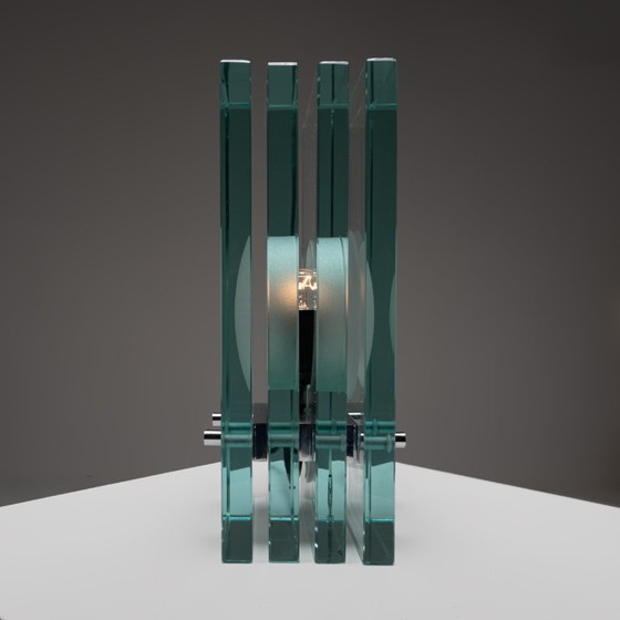 Image 1 of Glass Table Lamp by Giorgio Reggiori for Gallotti & Radice