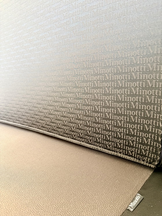 Minotti Sofá de diseño “Albers” 3 piezas – Sofás modulares, Leather, Metal (photo 4 of 5)