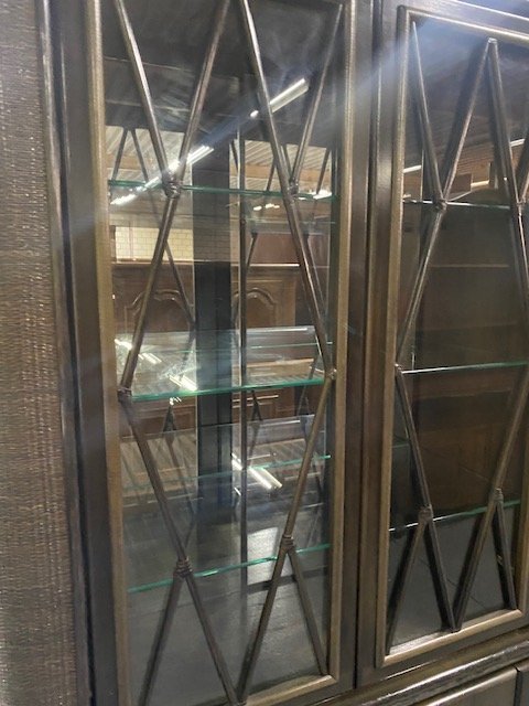 Image 1 of Roberti Rattan Vintrinekast Donker Bruin