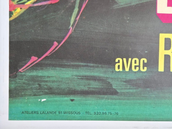 Image 1 of ORIGINELE VINTAGE POSTER 120x160cm DE ODYSSEE VAN DE AFRICAN QUEEN HUMPHREY BOGART