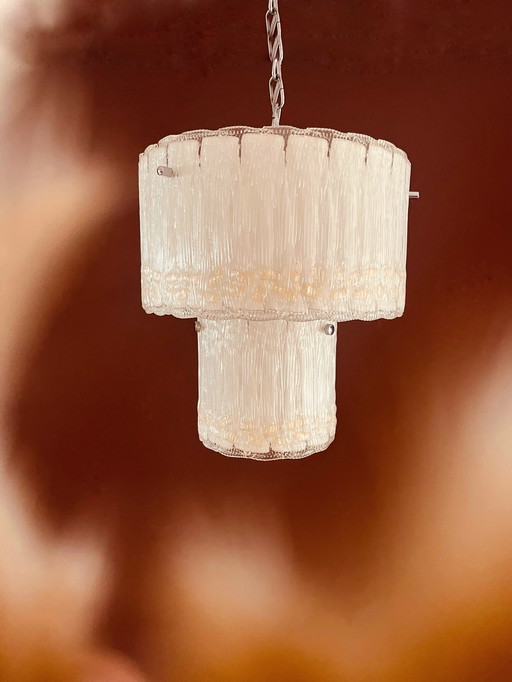 Einzigartige Pendelleuchte im italienischen Design der 60er/70er Jahre