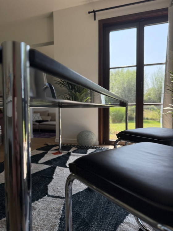 Image 1 of USM Haller black table 200 x 100