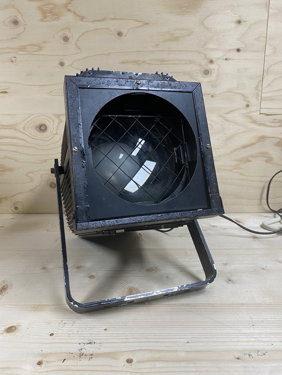 Image 1 of Lampe de théâtre vintage - accroche-regard - maintenant avec ampoule à économie d'énergie