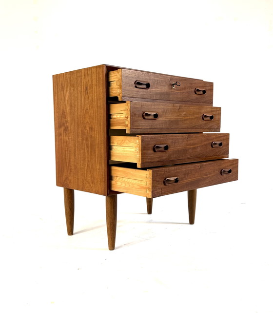 Image 1 of Cassettiera vintage in teak danese anni '60