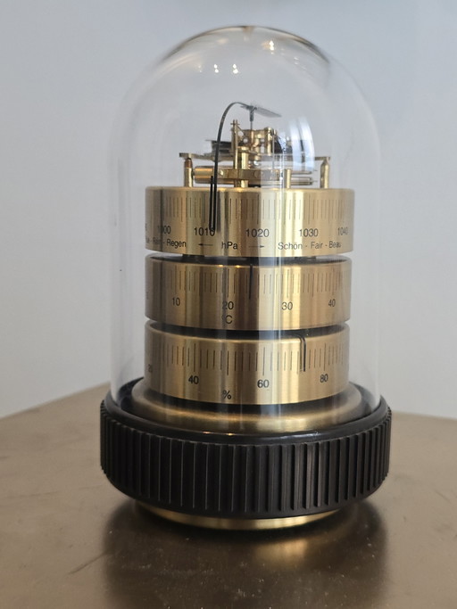 Vintage Barigo Weather Station Dome – Space Age / Mid-Century (Rare Large Variant - 19 cm)