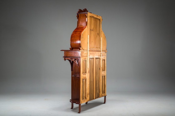 Image 1 of  Mobiletto Art Nouveau con specchio, 1890