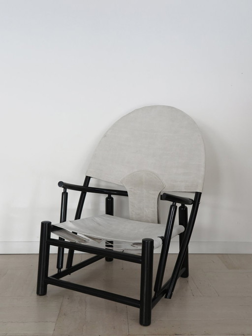 Armchair G23 Hoop attributed to Piero Palange and Werther Toffoloni for Germa, Italy, 1970s