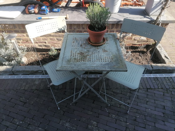 Image 1 of Set da bistrot: tavolo + 2 sedie