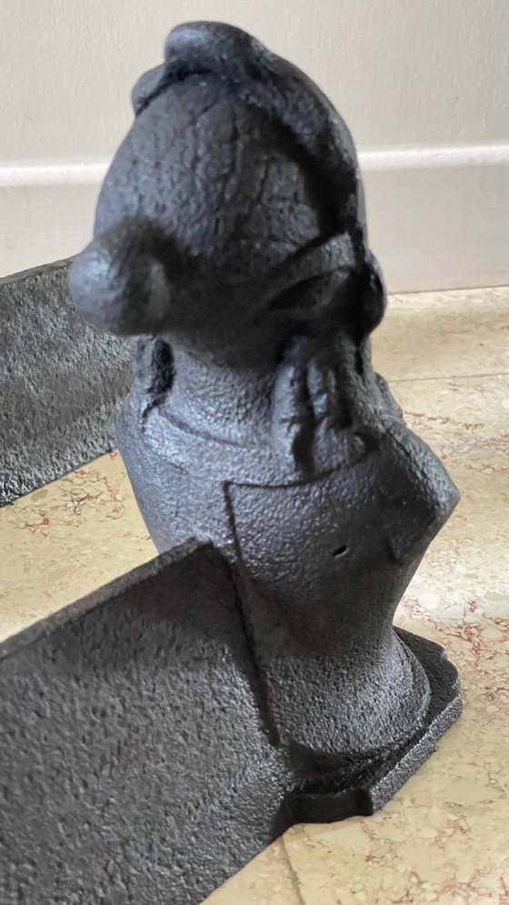 Image 1 of Perros de bomberos de hierro fundido antiguos para apartamentos