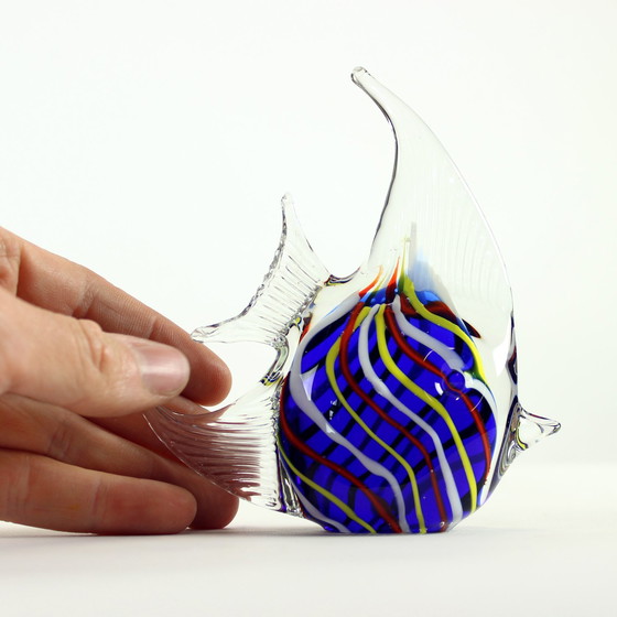 Image 1 of Statue de poisson en verre, Tchécoslovaquie, années 1960
