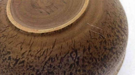 Image 1 of Fruitschaal Les Potiers de L'Abbaye 70s Diameter 22,5 cm