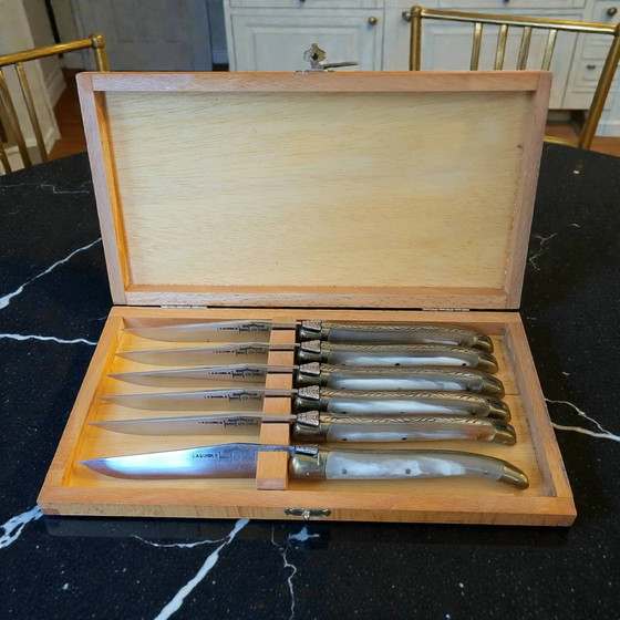 6 Laguiole knives – Cutlery Sets, Metal (photo 6 of 6)
