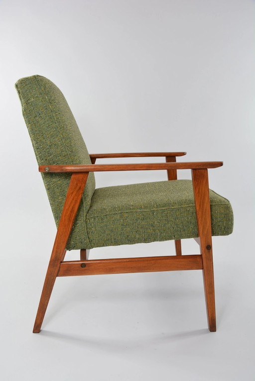 FOX fauteuil in gemêleerd groen