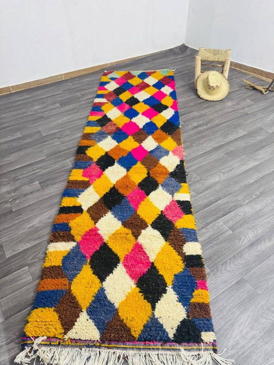 Handgefertigter Läufer 300cm x 90cm – Teppiche & Läufer, Wool, Modern (photo 7 of 8)