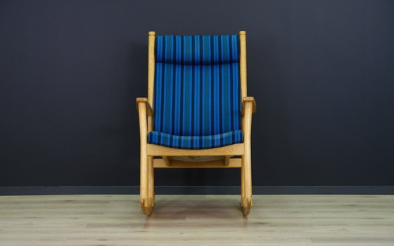 Image 1 of Oak Rocking Chair, Danish Design, 1970S, Designer: Kurt Østervig, Manufacturer: Slagelse