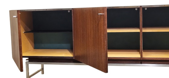 Credenza extra large super elegante in palissandro VDJ-245 Fristho Franeker, 1960 – Credenze, Chrome, Wood (photo 9 of 15)