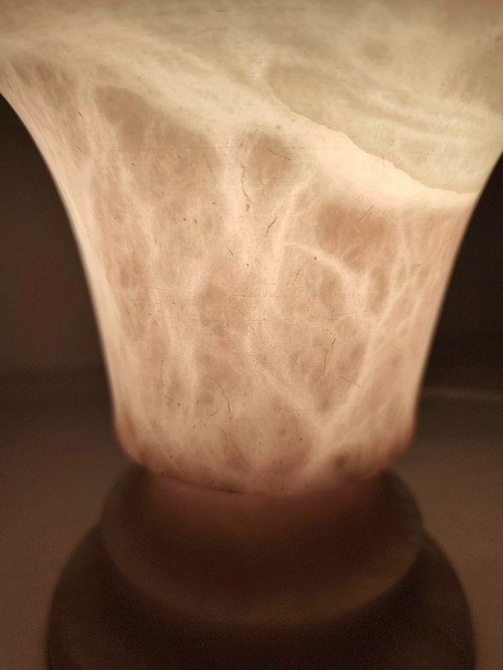 Image 1 of Marble table lamp. Spain, 1960s.