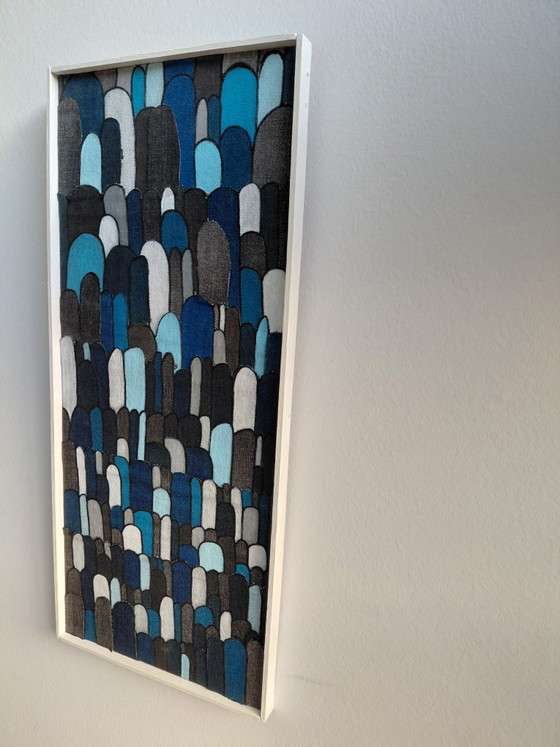 "Denim Rock & Blues" – Gallery Suncorner, Wanddecoratie, Katoen, Textiel (photo 7 of 8)