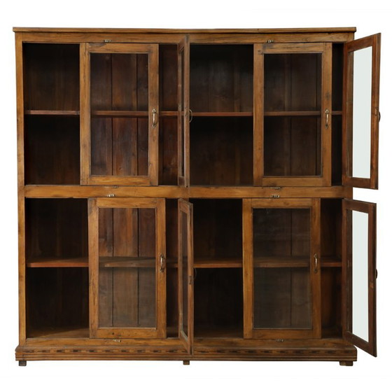 ALVIN Vitrine mit 4 Türen – Glass, Metal (photo 5 of 10)