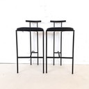 2x vintage bar stool Tokyo Rodney Kinsman Bieffeplast