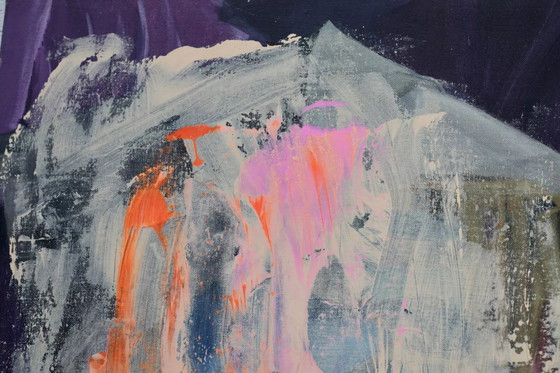 Image 1 of Abstract Painting On Canvas