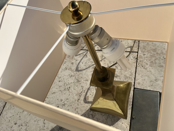 Image 1 of Massief messing tafellampen