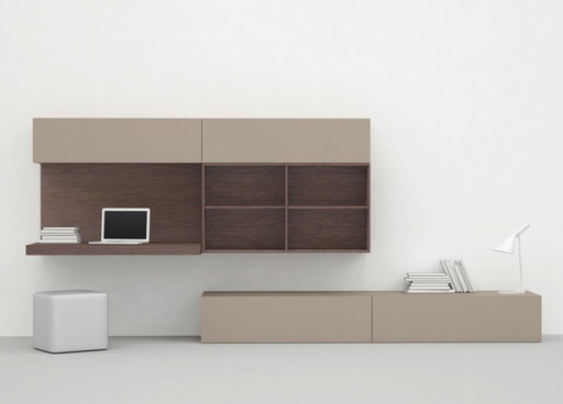 JESSE - Open View Wall Unit 01 & Home Office