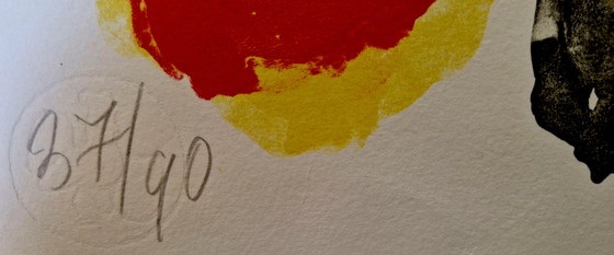 Image 1 of Litho Jan Sierhuis - La femme à cheval