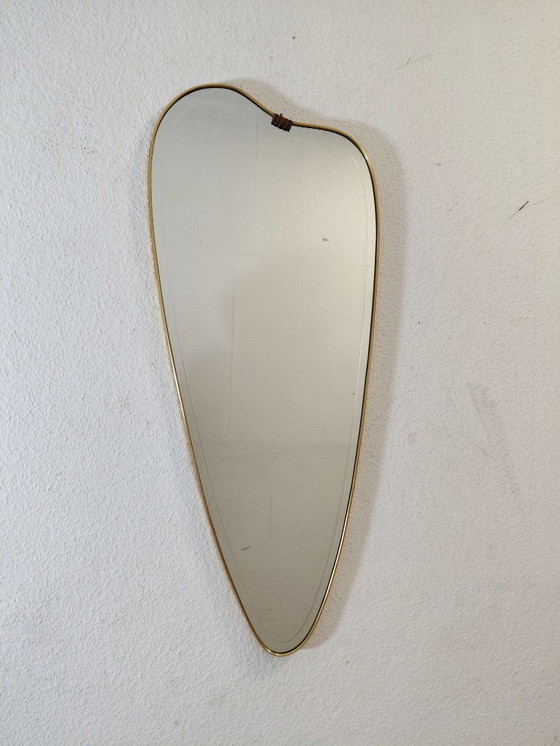 Image 1 of Separate fifties mirror with decorative edge