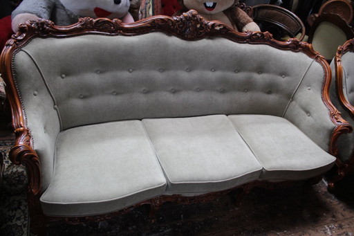 baroque lodewijk sofa set