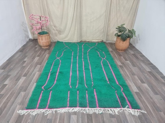 Image 1 of Autentico tappeto Beni Ourain fatto a mano, 150/250 cm