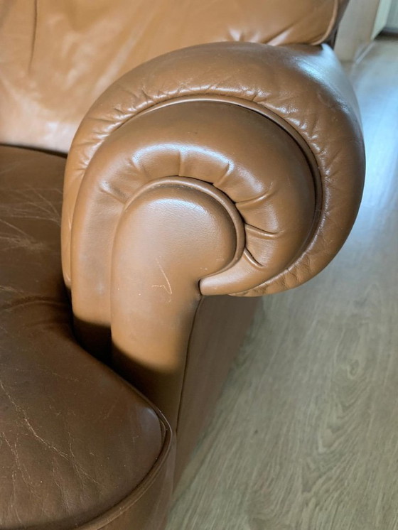 Image 1 of Poltrona Frau 3-seater sofa and 2 armchairs